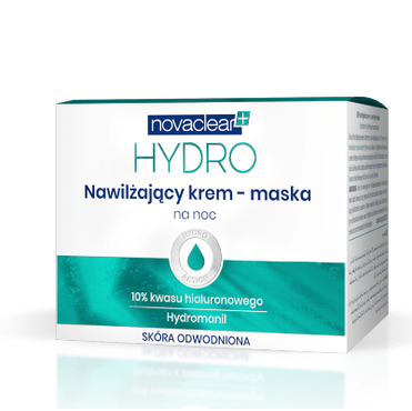 Novaclear -  Novaclear Hydro Night Cream Nawilżający krem-maska na noc